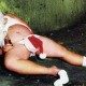 Père Noël bien fracassé