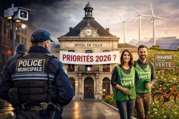 Illustration du débat sur la sécurité à Libourne face aux projets urbains écologiques